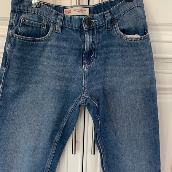 Levi’s 502 Regular Taper Vertical Stretch Size 16 youth size ( 28 x 28 ) - Picture 3 of 11